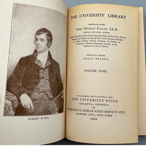 The University Library Hardback Vol. XVIII Copyright 1926 John Huston Finley LLD - Picture 6 of 9